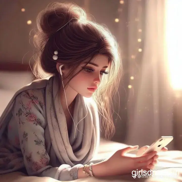 Cute Girl Cartoon Pic