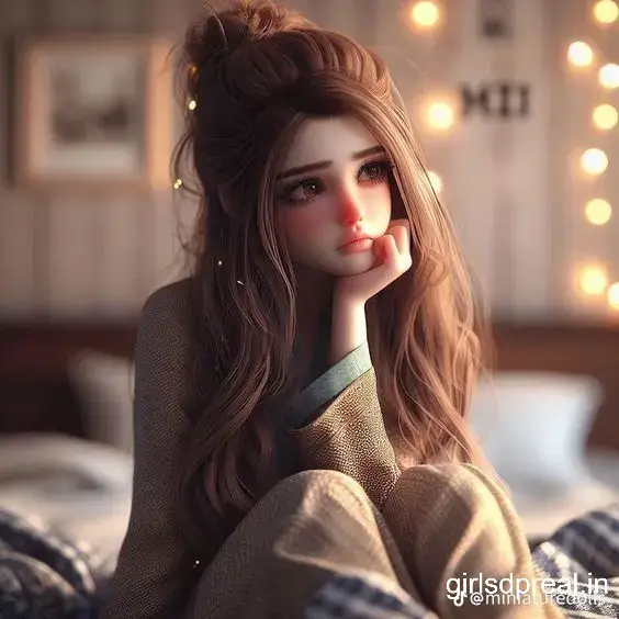 Cute Girl Cartoon Pic