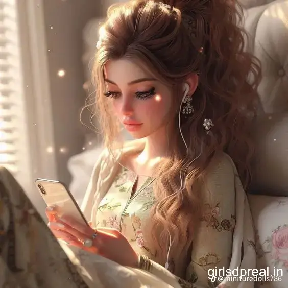 Cute Girl Cartoon Pic