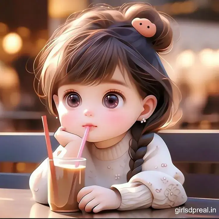 Cute Girl Cartoon Pic