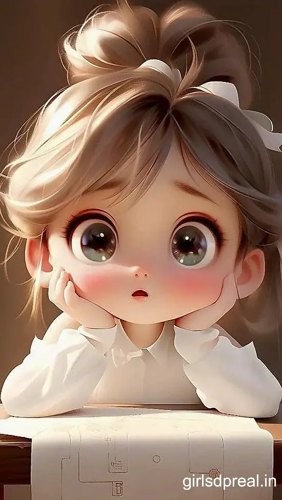 Cute Girl Cartoon Pic