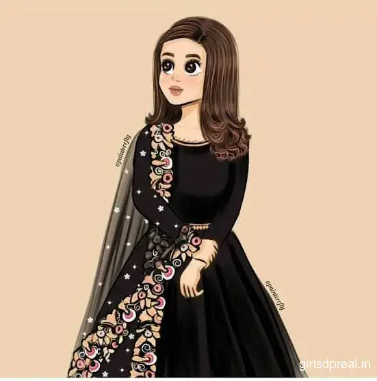 Cute Girl Cartoon Pic