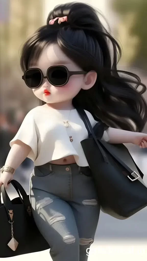 Cute Girl Cartoon Pic